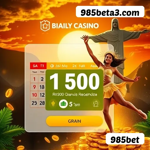 Tela login 985bet